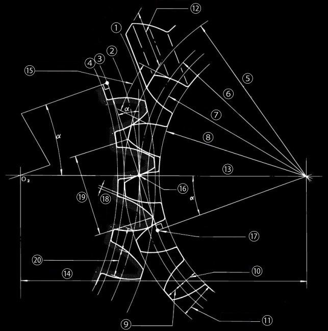 Engineering drawing detail